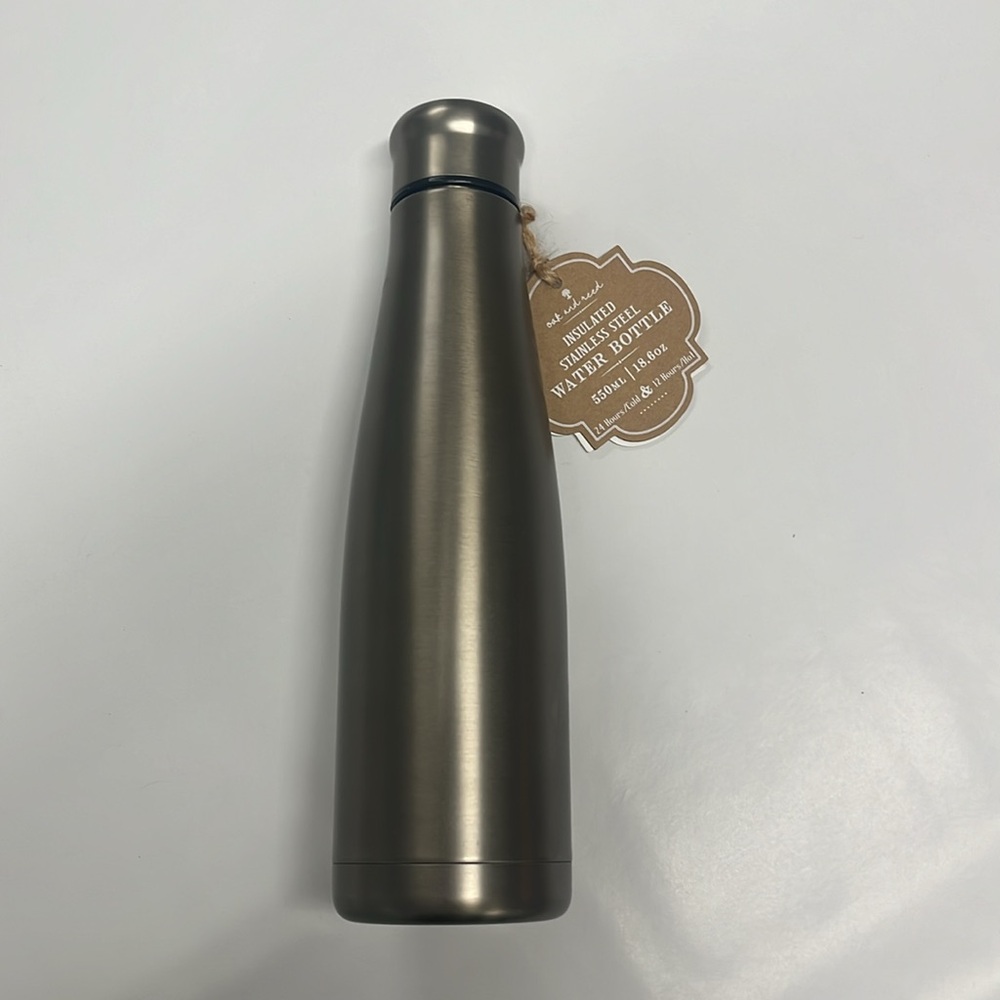 NWT Oak & Reed Insulated Stainless Steel Water Bottle